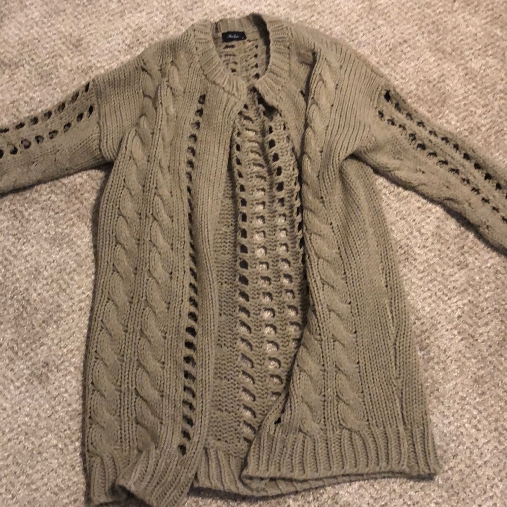 Oversized Chunky Knit Sweater